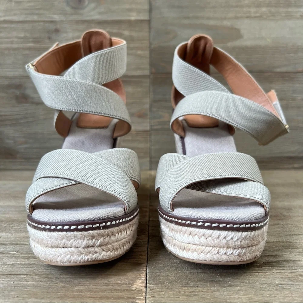 NEW Tory Burch Frieda Espadrille Wedges